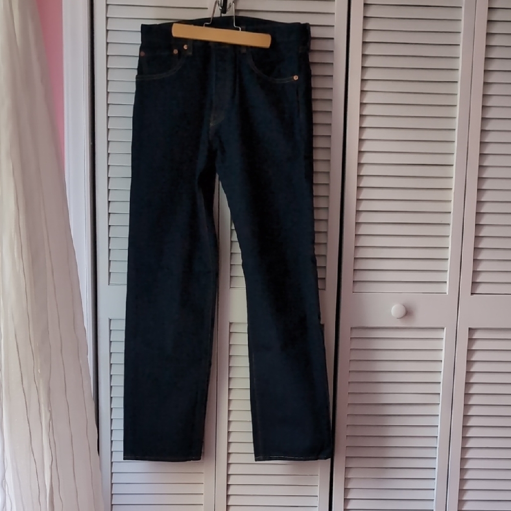 Dark Blue Levi's 501